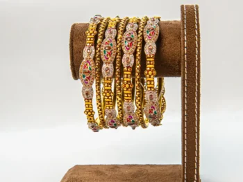 Gold Bangles 16
