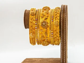 Gold Bangles 7
